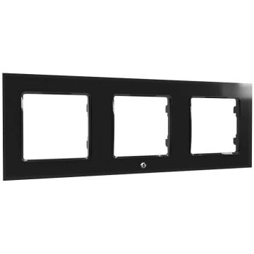 Shellly Switch Frame Triple (Black) Frame3Black (3