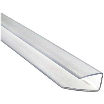 Polikarbonāta nobeiguma profils PC-U 16 mm, 210 cm