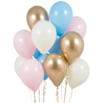 Iepakojums ar 14 ballīšu baloniem Gender Reveal Pa