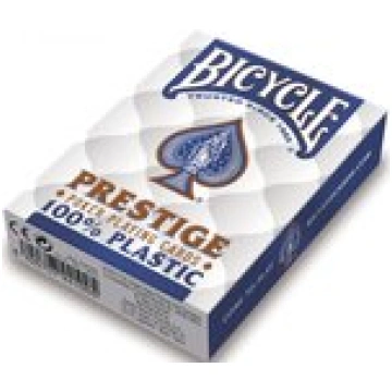 Bicycle - Blue Prestige 100% Plastic Playing Cards