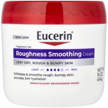 Eucerin, Roughness Smoothing Cream, Very Dry, Roug