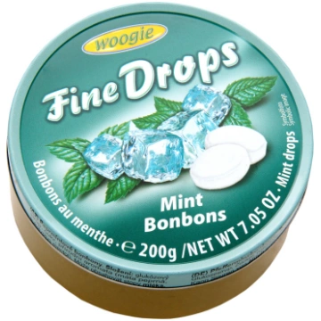 Konf.ledenes Fine Drops Mints 200g 9002859064104