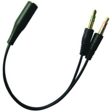 Adapteris Sandberg Headset for Apple PC Jack to Ja