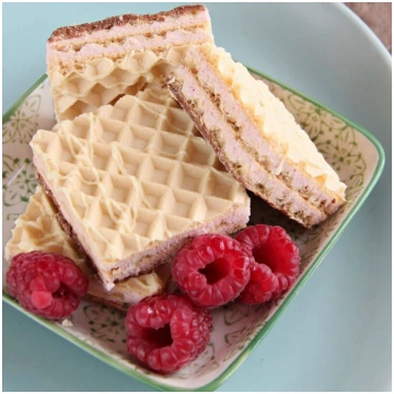 Wafer Cioccolato Bianco e Lampone BARIATRIX