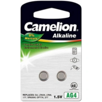 Baterijas Camelion AG4/ LR66/ LR626/ 377 (12050204