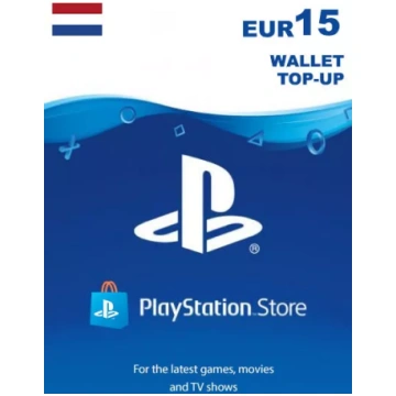 Holandes PSN 15 EUR Dāvanu Karte MISSING
