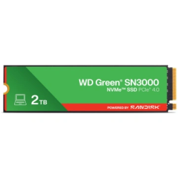 SSD|WESTERN DIGITAL|Green|2TB|M.2|PCIe Gen4|NVMe|W