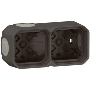 Legrand kārba 2-v v/a antracīts Plexo, 069602L
