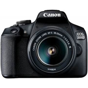 Digital DSLR Camera Canon EOS 2000D with EF-S 18-5