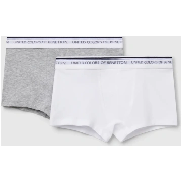 Two boxers with logoed elastic - XL