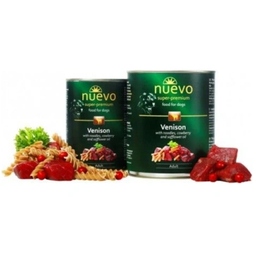 Nuevo Super Premium Venison 400g - Konservēta barī