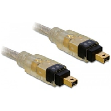 DeLOCK FireWire 2.0m 2m Grau Firewire-Kabel (82571