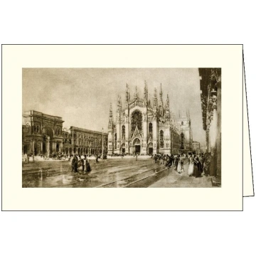 Rossi Karnet z koperta ITW 014 Milano Piazza del D