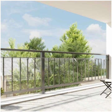 Caurspīdīgs brezents ar cilpām 1x8 m pvc