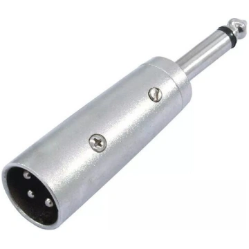 Kabeļa dzimuma maiņas adapteris 3-pin XLR uz 6.3 m