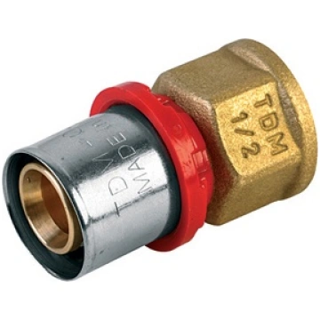 Adapteris TDM Brass 1635, 16mm x 1/2", misiņš