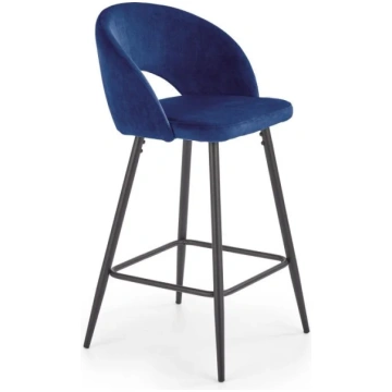 Bāra krēsls H96 DarkBlue HALMAR