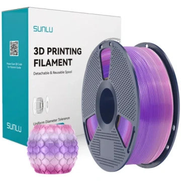 Sunlu PLA Caurspīdīgais Varavīksnes 03 Filaments