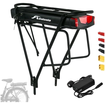 Adaluolo 36 V 15 Ah Ebike akumulators ar Pannier R