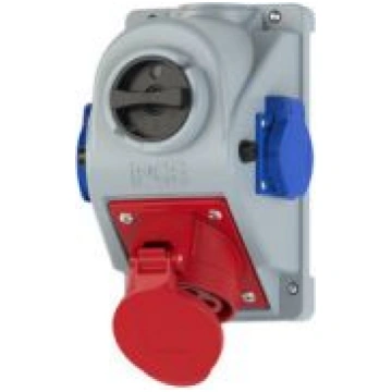 Kontaktligzda v/a 5x32A+2xGS (3P+N+PE) 6h IP44 ar 