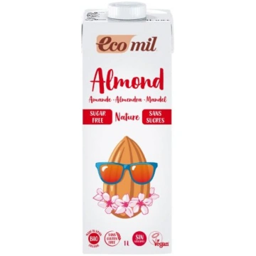 Mandeļu piens BIO 1L Ecomil