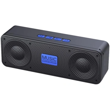 Bluetooth uzlādējams skaļrunis ar FM radio, atbals