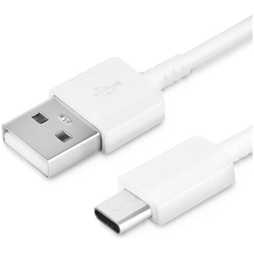 Oficiāls Samsung USB Type-C balts vads 80 cm (EP-D
