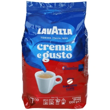 Lavazza Crema e Gusto Classico kafijas pupiņas 1 k