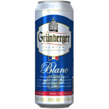 Alus Grünberger Blanc 5% 0.5l CAN