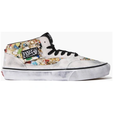 VANS HALF CAB SUPREME X MIKE KELLEY WHITE - 46