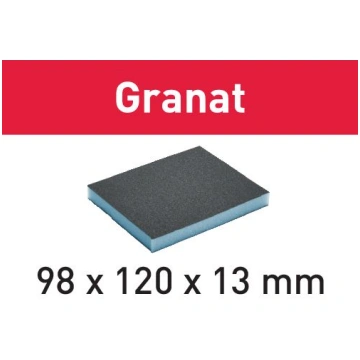 Festool slīpēšanas divpusējā loksne Granat 98x120x
