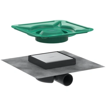 Dušas noteka, dušas kabīnei Hansgrohe RainDrain Al