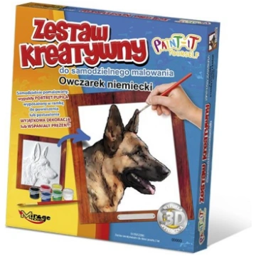 Krāsošanas komplekts Mirage German Shepherd 61004,