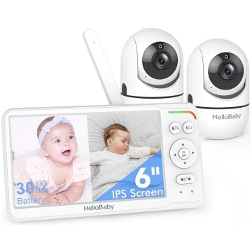HelloBaby pasaulē pirmais 6 collu IPS dalītais ekr