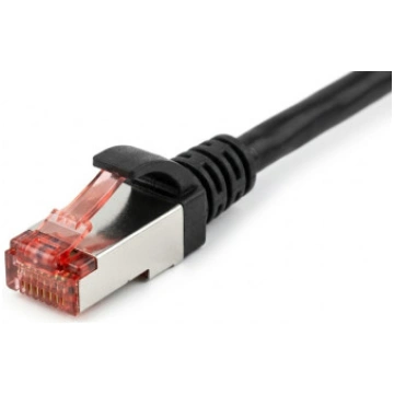 Kabelis Brackton Patch SF/UTP 0.25m CAT 6a Black C