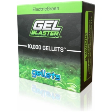 GEL BLASTER Želejas lodītes - elektrozaļā krāsā, 1