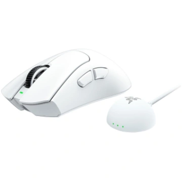 Datorpele Razer DeathAdder V4 Pro White (RZ01-0533