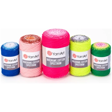 YARNART MACRAME COTTON SPECTRUM