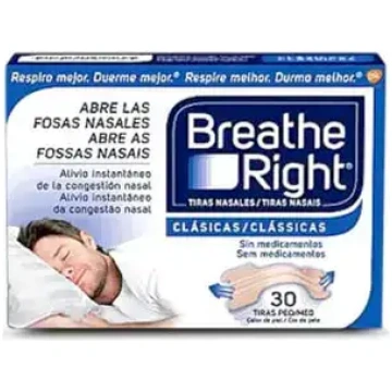 BREATHE RIGHT Nasal Strips Small Size 30 Units 847