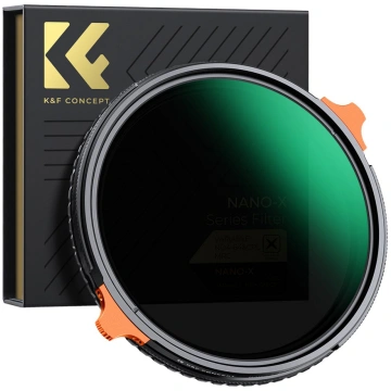 K&F Concept 77mm ND4-64 (2-6 Stop) Variable ND Fil