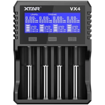 XTAR VX4 Li-ion 1,5 V / 3,6 V / 3,7 V / Li-FePO4 /