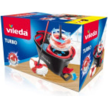 Vileda Turbo mops (151153) ar spaini [Mop wiadrem]