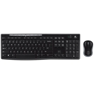 LOGITECH Logitech MK270 Wireless Combo, Black, USB