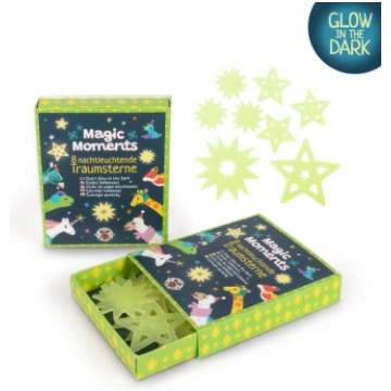 Magic Moments - Tumsā spīdošās uzlīmes - Zvaigznes