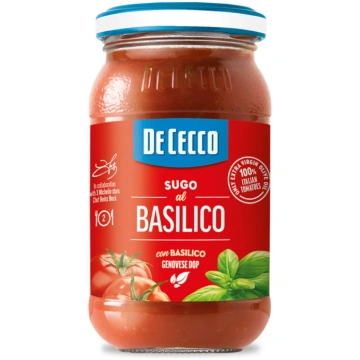Bazilika mērce DE CECCO Sugo Basilico, 200g
