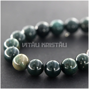 Heliotrops pērlītes 10 mm virtene 19 cm