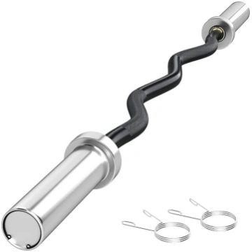 Sportnow tērauda hanteles stienis 120 cm EZ Curl B