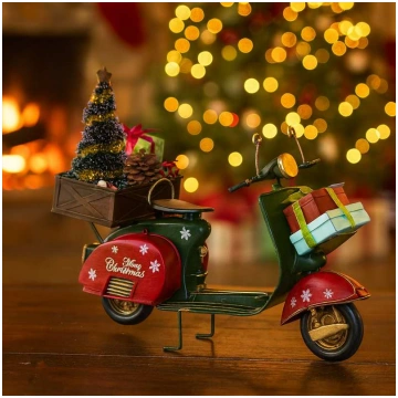 Scooter natalizio d'epoca Colore Rosso Modell
