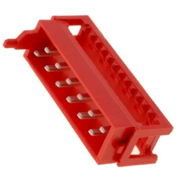 Connector: Micro-MaTch; plug; male; PIN: 12; IDC; 