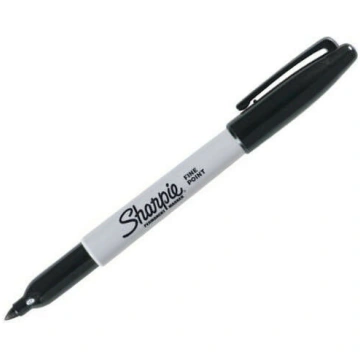 Marķieris Fine Sharpie Melns